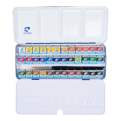 Van Gogh Watercolour Metal Case Half Pans 36 Set - image 2