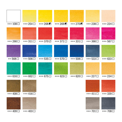 Van Gogh Watercolour Metal Case Half Pans 36 Set - image 3