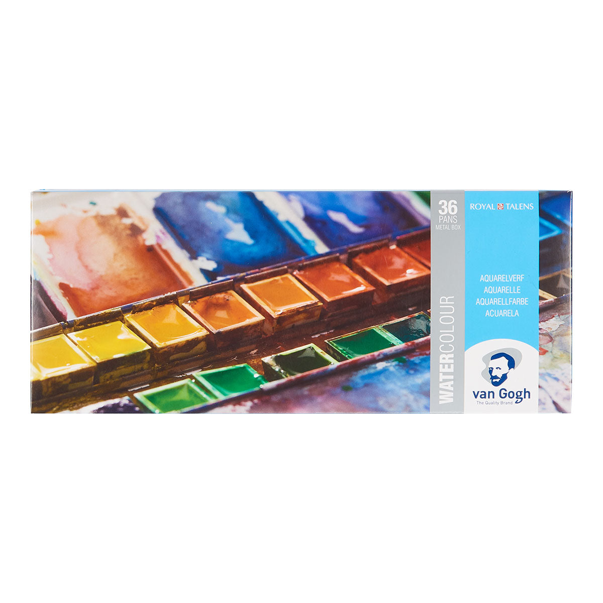 Van Gogh Watercolour Metal Case Half Pans 36 Set - image 1