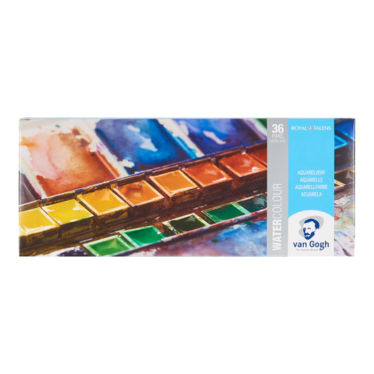Van Gogh Watercolour Metal Case Half Pans 36 Set - image 1