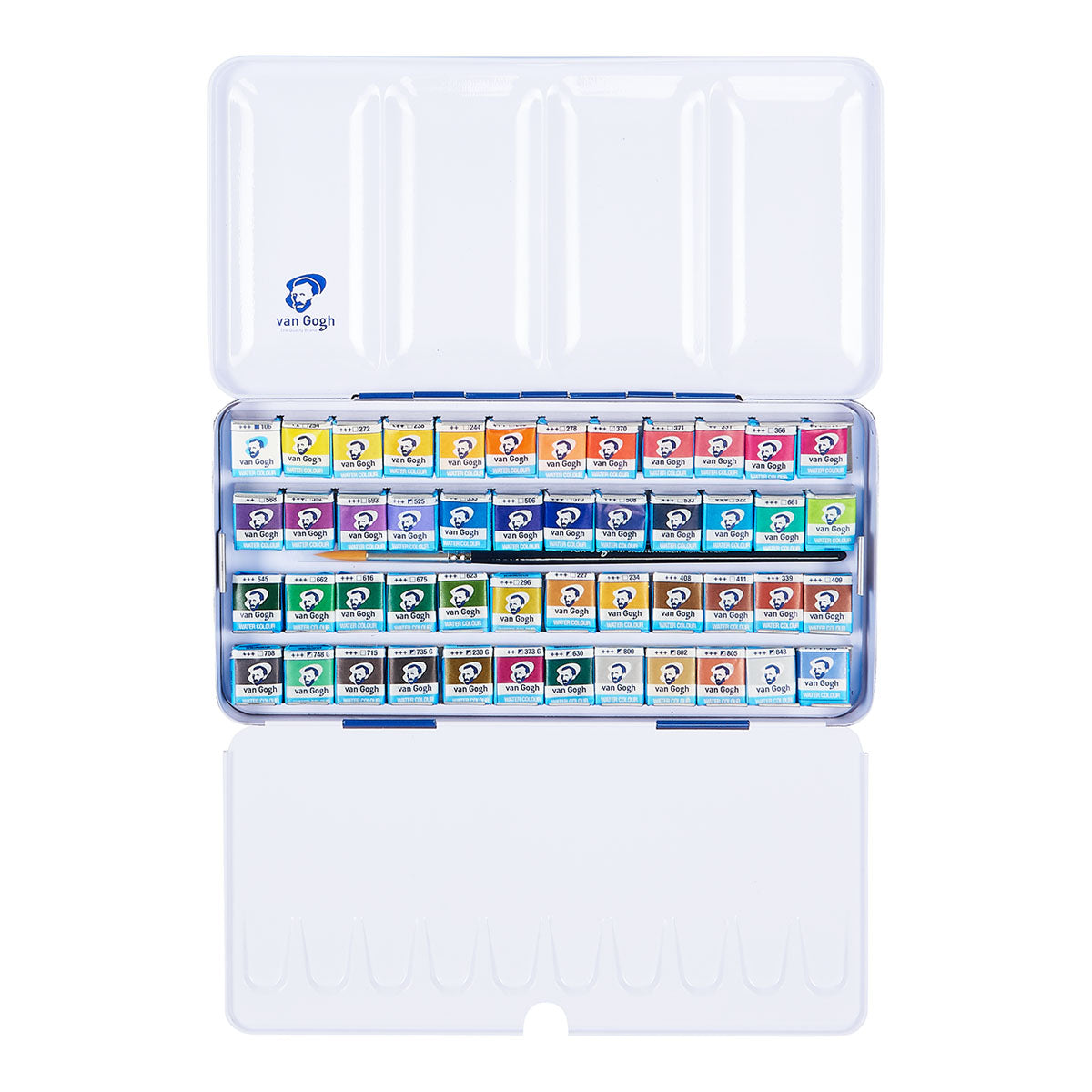 Van Gogh Watercolour Metal Case Half Pans 48 Set - image 2