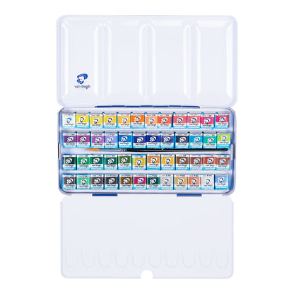 Van Gogh Watercolour Metal Case Half Pans 48 Set - image 2
