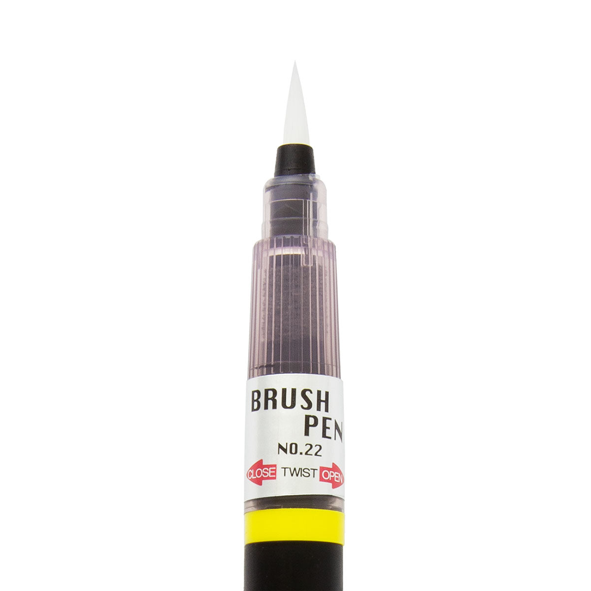 ZIG Kuretake Cartoonist Brush Pen No. 22 Black Medium - image 2
