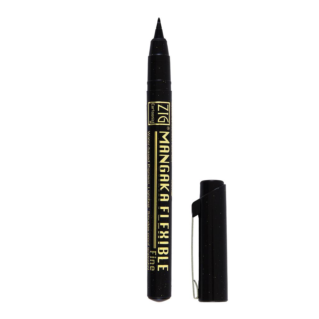 ZIG Kuretake Cartoonist Mangaka Flexible Pen, Fine - image 1