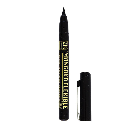 ZIG Kuretake Cartoonist Mangaka Flexible Pen, Fine - image 1