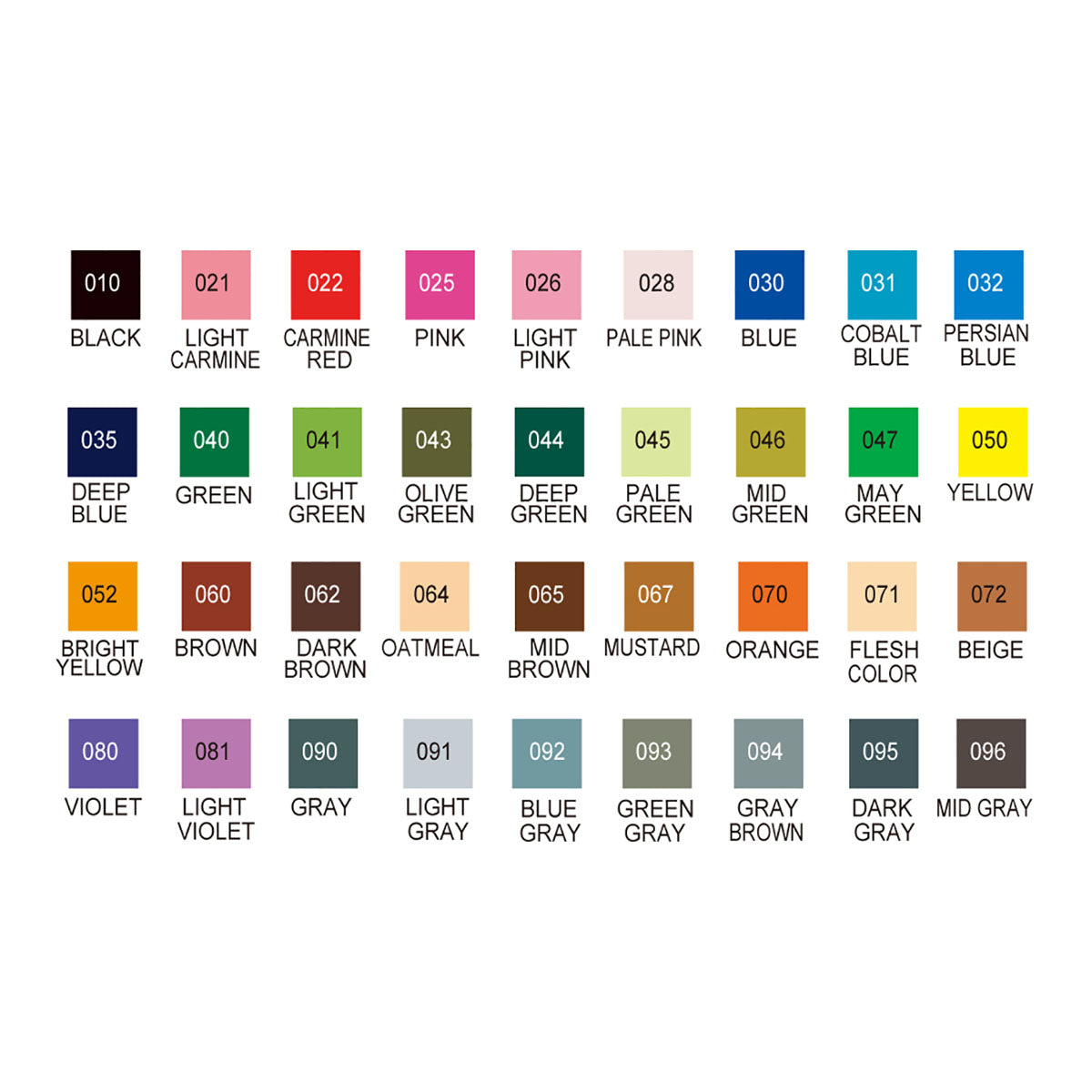 ZIG Kuretake Clean Color Real Brush Pen 36 Set - image 4