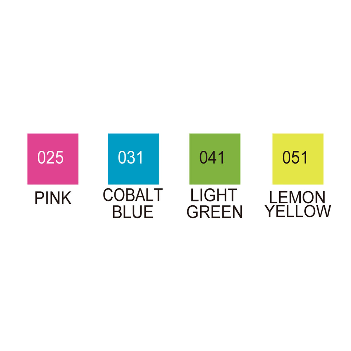 ZIG Kuretake Clean Color Real Brush Pen 4 Set, Pop Colours - image 4