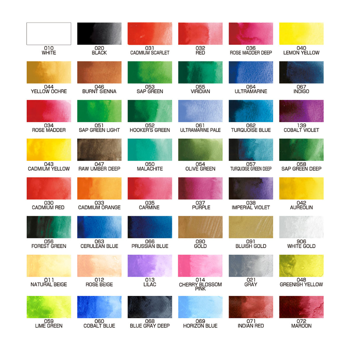 ZIG Kuretake Gansai Tambi Watercolor 48 set - image 2