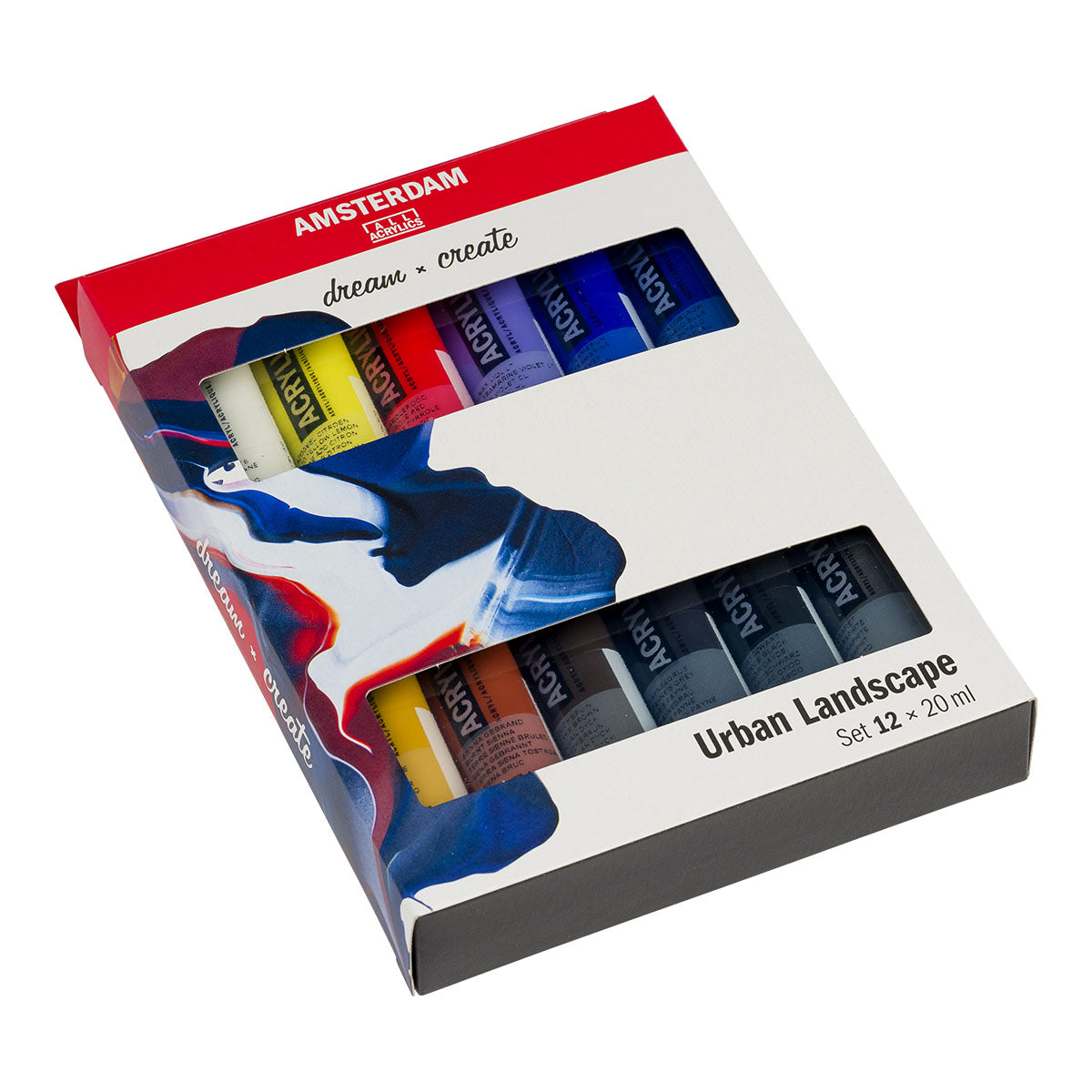 Amsterdam Standard Acrylic Paint 20 ml 12 Set Urban Landscape - image 2