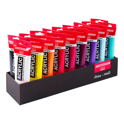 Amsterdam Standard Acrylic Paint 120 ml 18 Set Value Pack - image 3