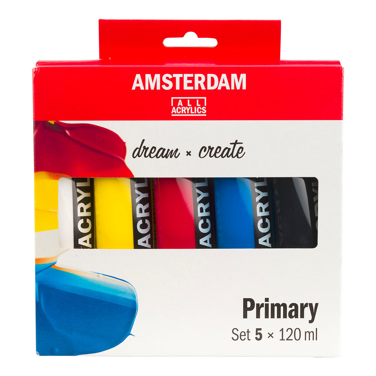 Amsterdam Standard Acrylic Paint 120 ml 5 Set Primary - image 1