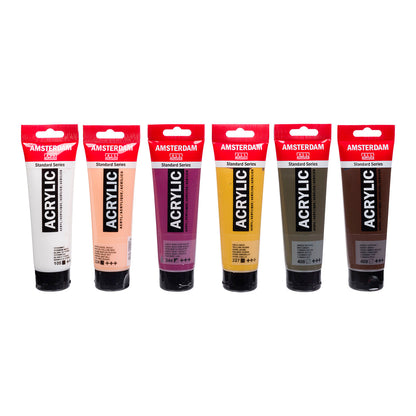 Amsterdam Standard Acrylic Paint 120 ml 6 Set Portrait - image 3