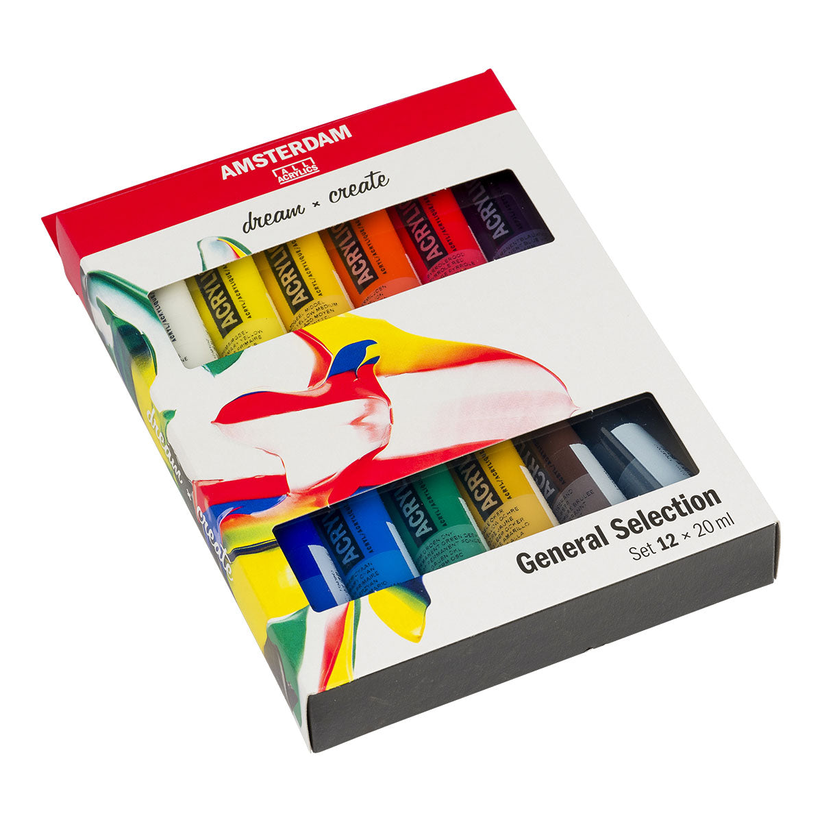 Amsterdam Standard Acrylic Paint 20 ml 12 Set General Selection - image 2