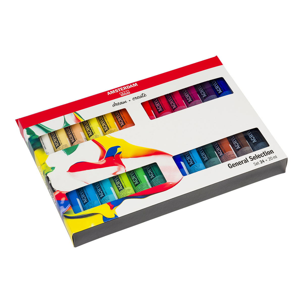 Amsterdam Standard Acrylic Paint 20 ml 24 Set General Selection - image 2