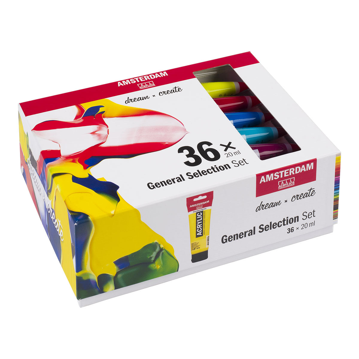 Amsterdam Standard Acrylic Paint 20 ml 36 Set General Selection - image 2