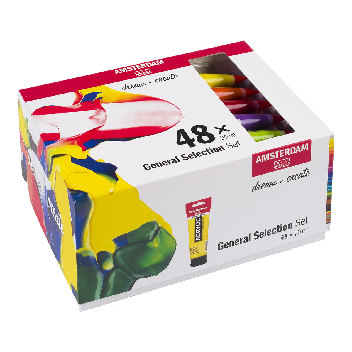Amsterdam Standard Acrylic Paint 20 ml 48 Set General Selection - image 2