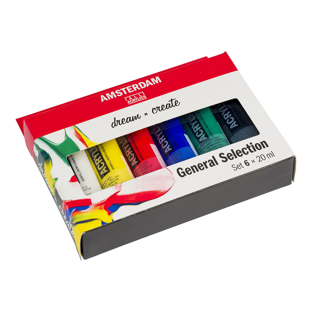 Amsterdam Standard Acrylic Paint 20 ml 6 Set General Selection - image 2