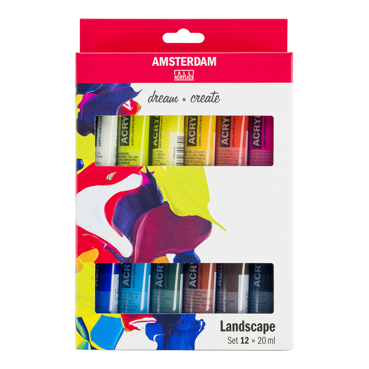 Amsterdam Standard Acrylic Paint 20 ml 6 Set Landscape - image 1