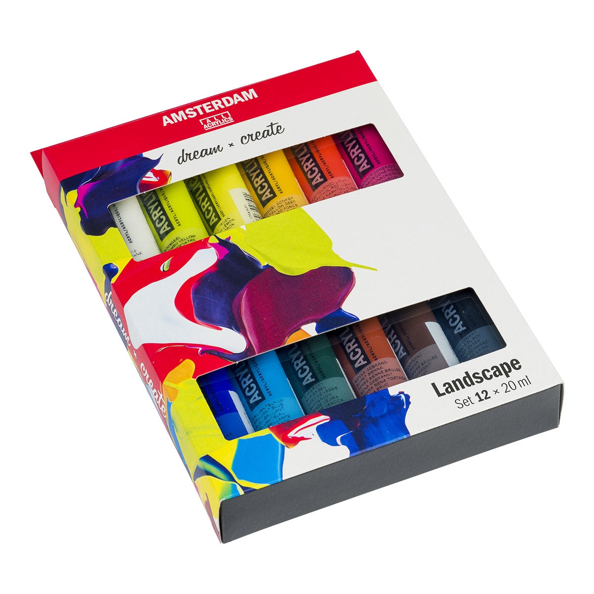 Amsterdam Standard Acrylic Paint 20 ml 6 Set Landscape - image 2