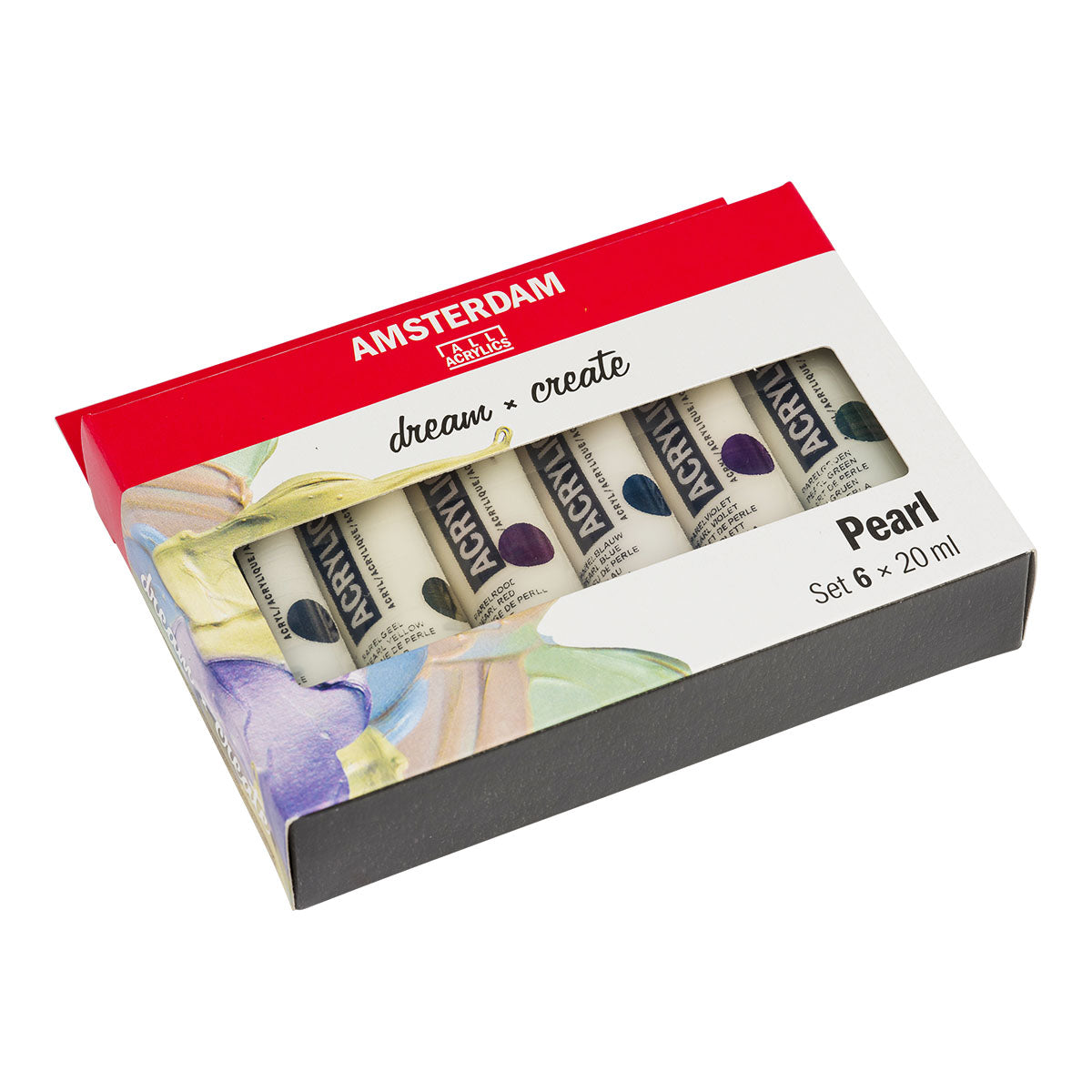 Amsterdam Standard Acrylic Paint 20 ml 6 Set Pearl - image 2