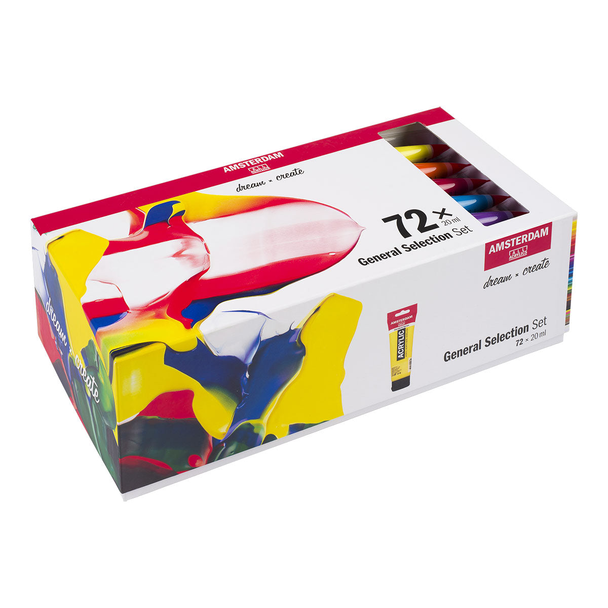 Amsterdam Standard Acrylic Paint 20 ml 72 Set General Selection - image 2