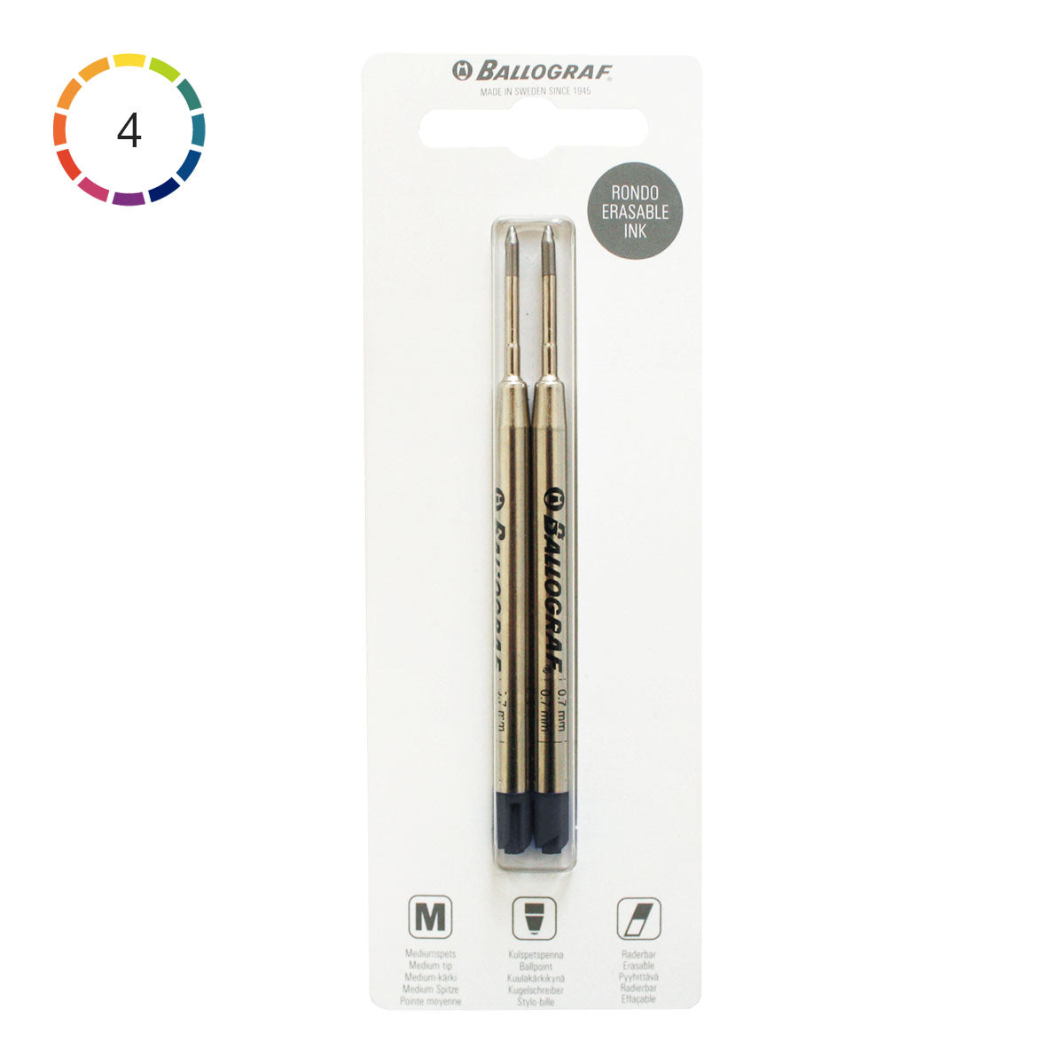 Ballograf Rondo Erase Medium Refill - image 1