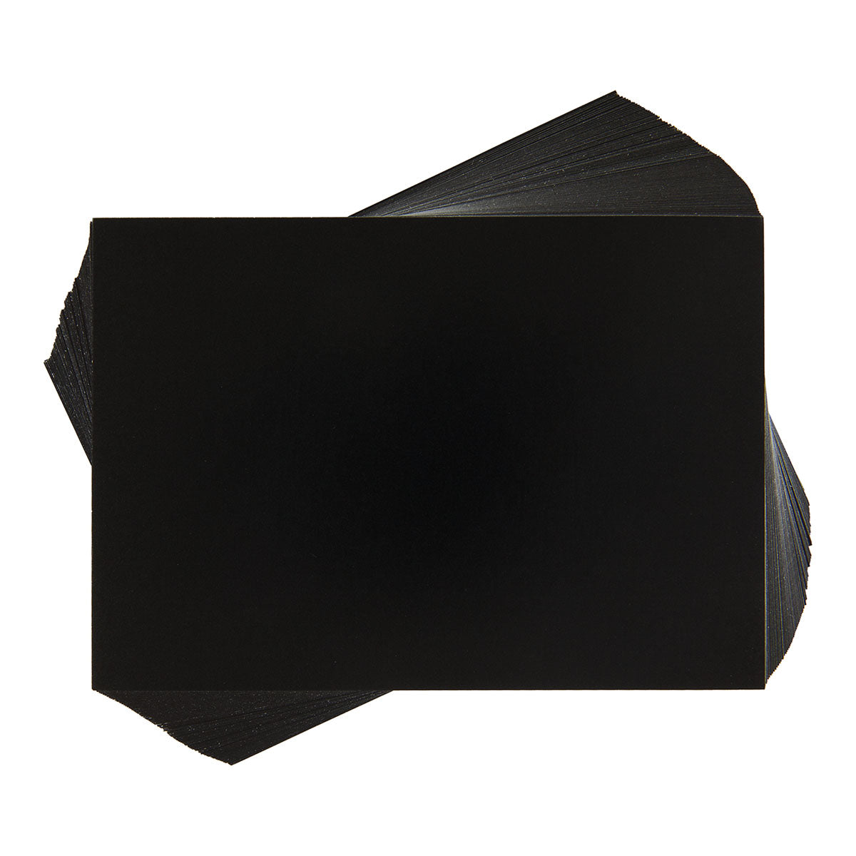 Blank Stickers Black, 50 pcs - image 1