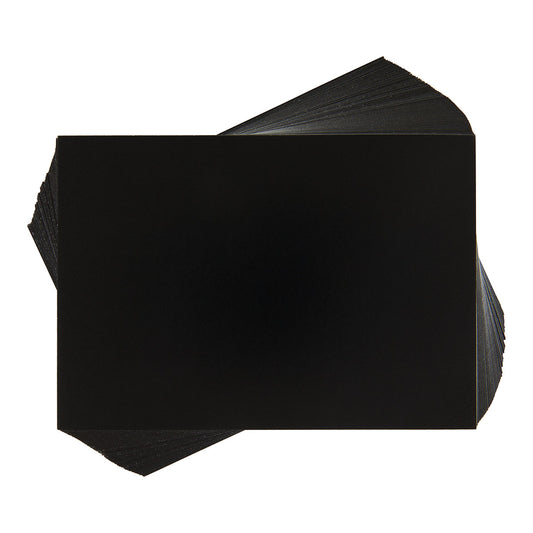 Blank Stickers Black, 50 pcs - image 1