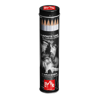 Caran d'Ache Grafwood Pencils 4H-9B 15 Set - image 1