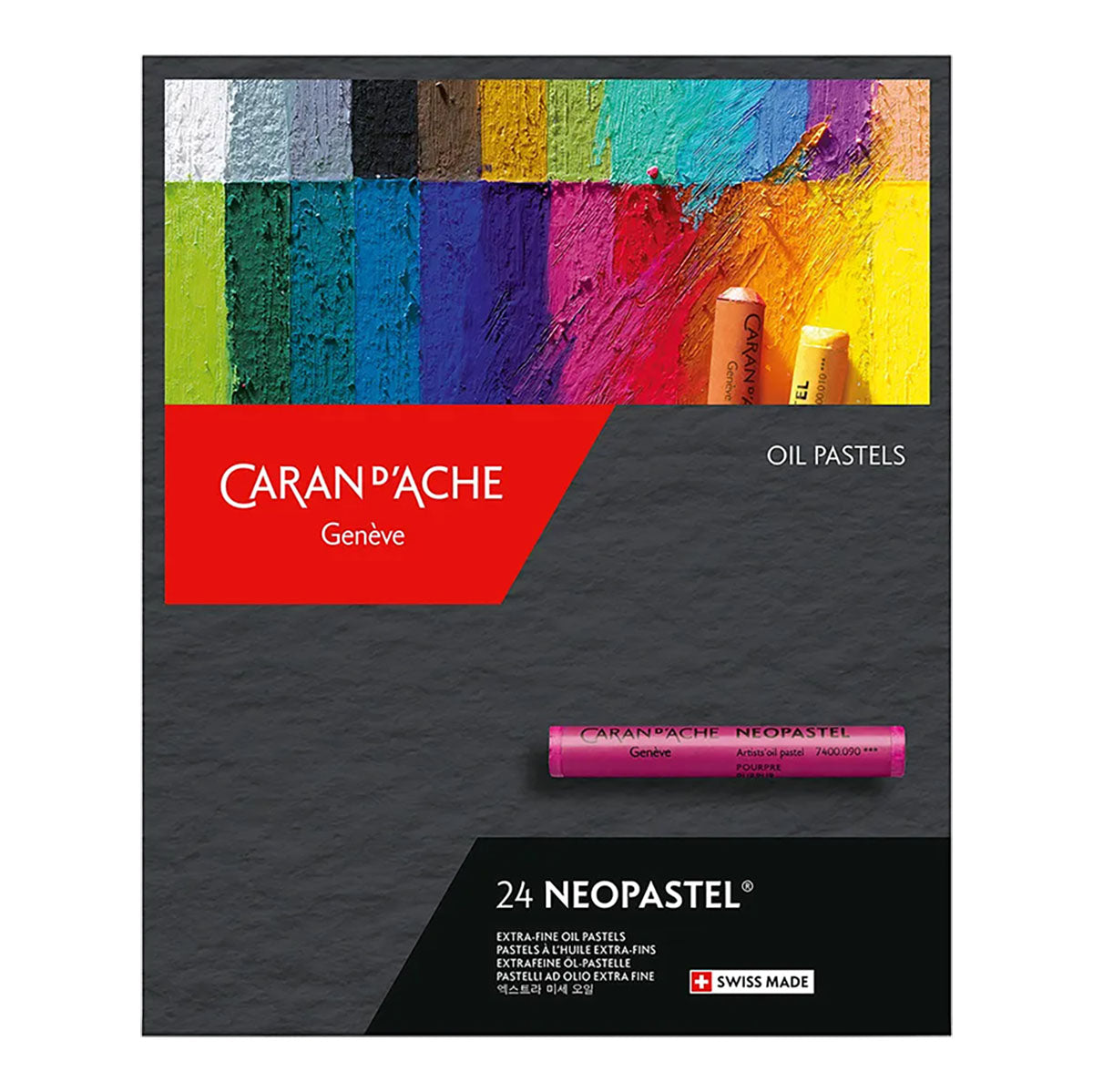 Caran d'Ache Neopastel Oil Pastel Crayons 24 set