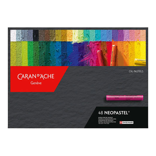 Caran d'Ache Neopastel Oil Pastel Crayons 48 set