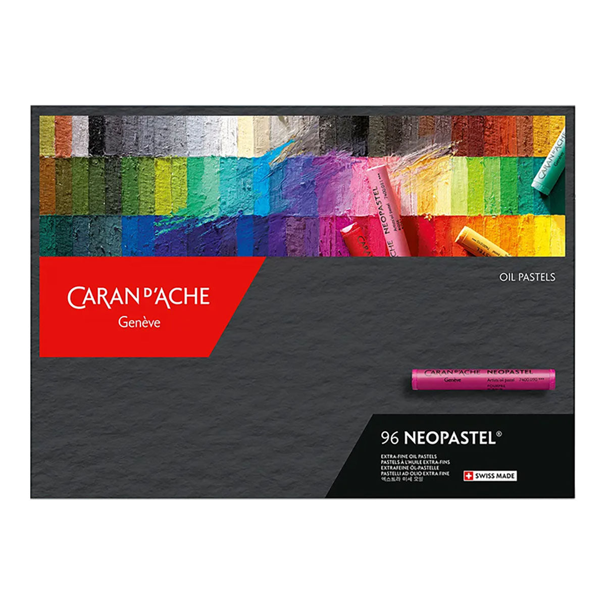 Caran d'Ache Neopastel Oil Pastel Crayons 96 set