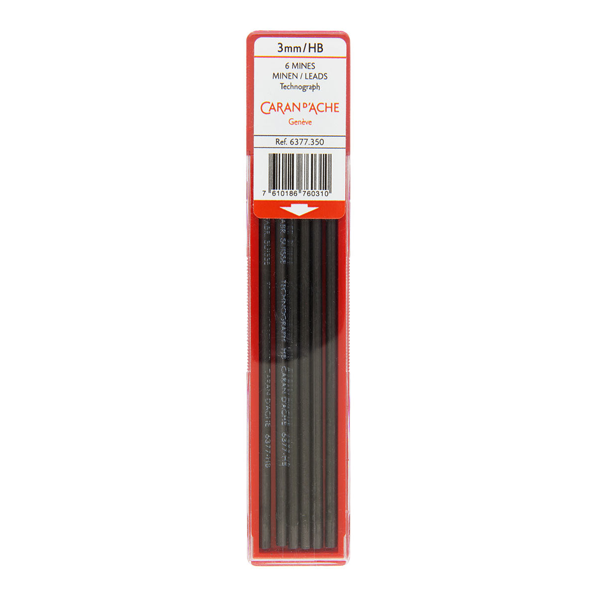 Caran d'Ache Technograph 3 mm leads 6-pack - image 1