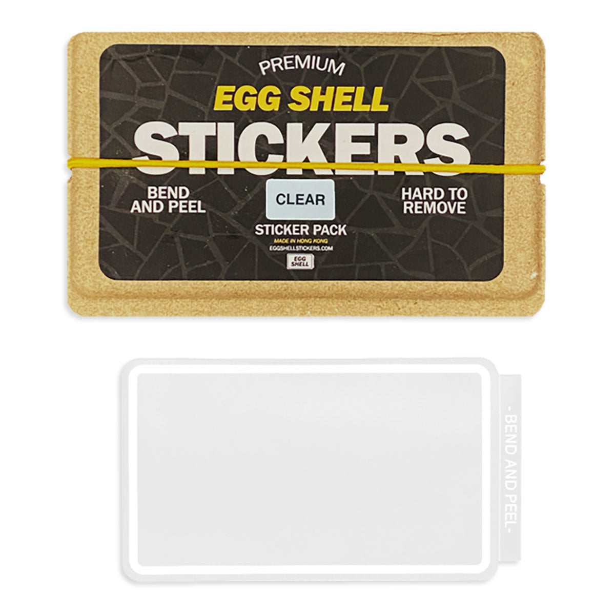 Egg Shell Stickers Clear (transparent) Line Border 50 pcs - image 1