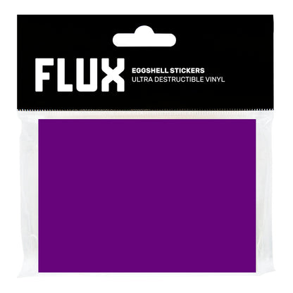 FLUX Eggshell Stickers 50 pcs Purple - image 1