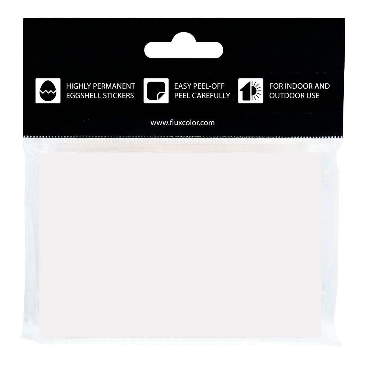 FLUX Eggshell Stickers 50 pcs White - image 4