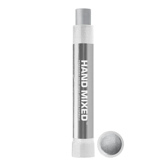 Hand Mixed Solid Paint Marker Silver