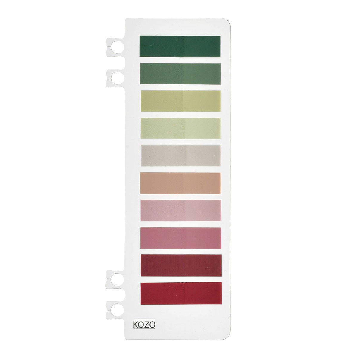 Kozo Index Tabs 12x44 mm 10 Colors Blush - image 2