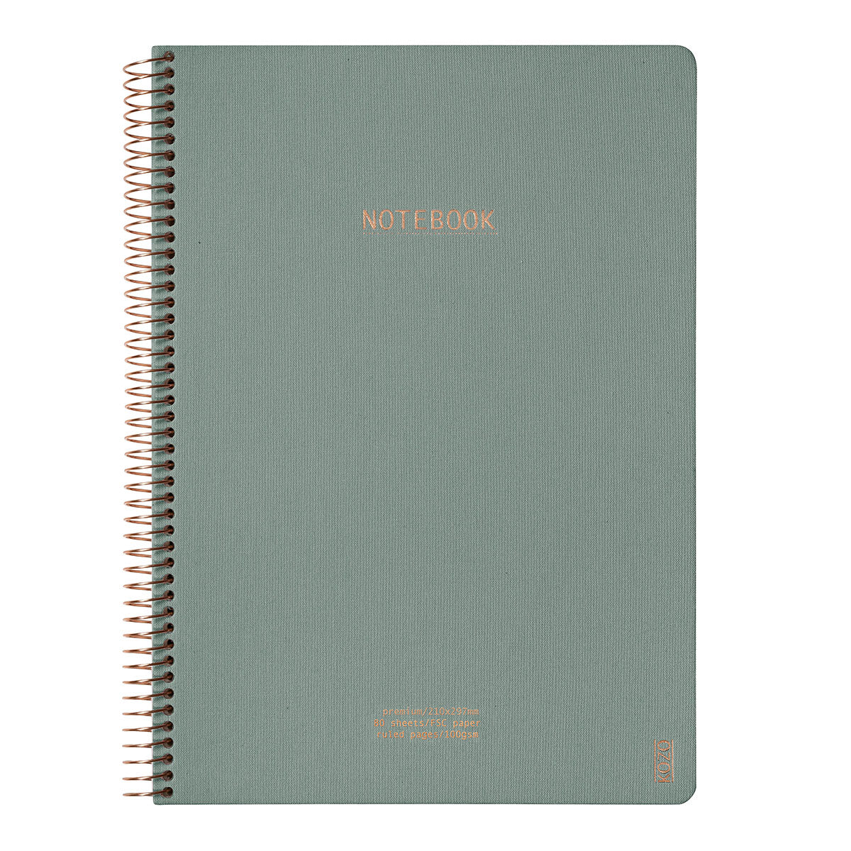Kozo Premium A4 Notebook Ruled 160 Pages - image 11