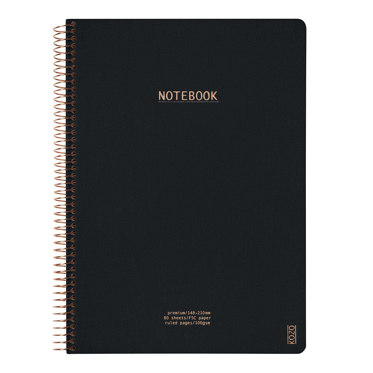Kozo Premium A4 Notebook Ruled 160 Pages - image 6