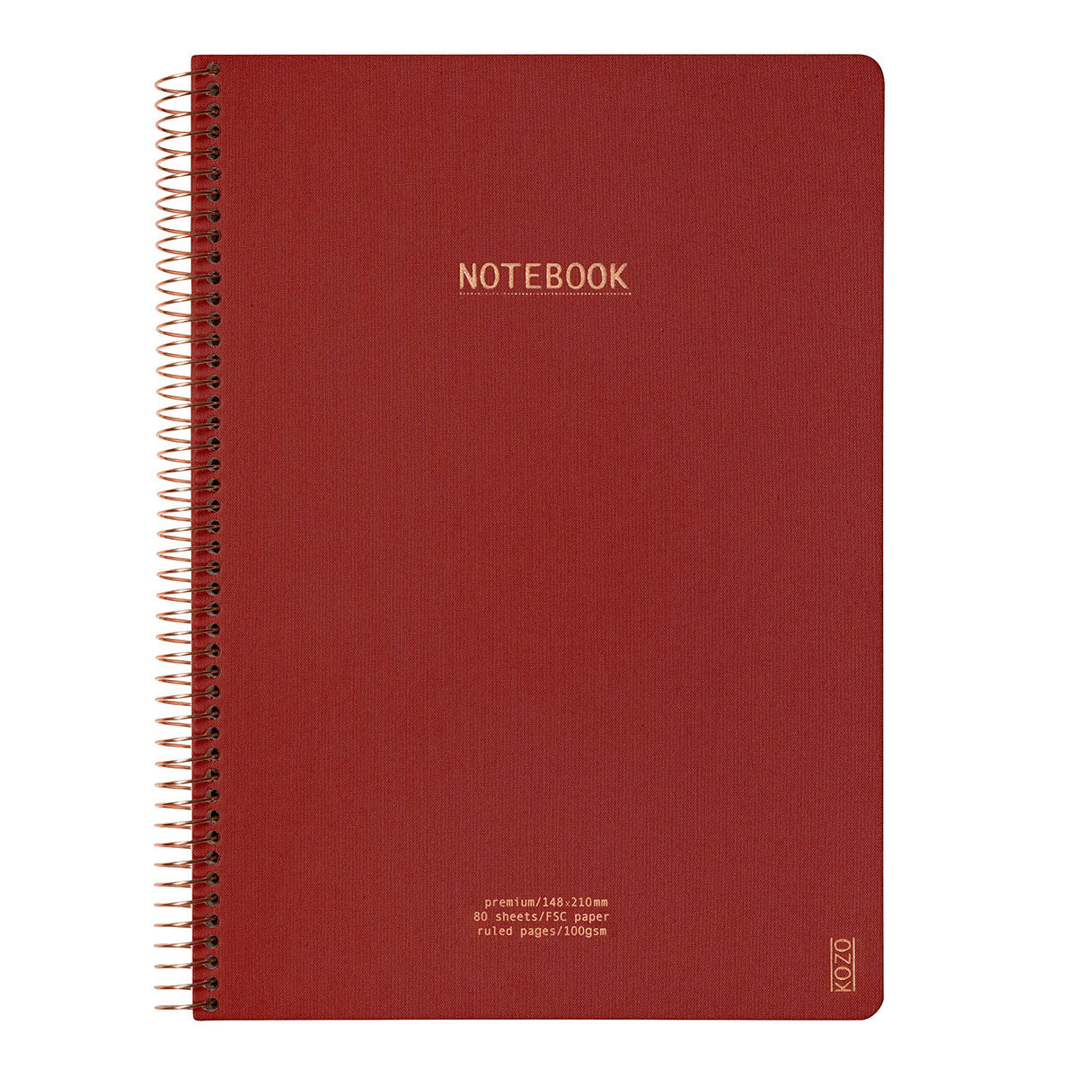 Kozo Premium A4 Notebook Ruled 160 Pages - image 13