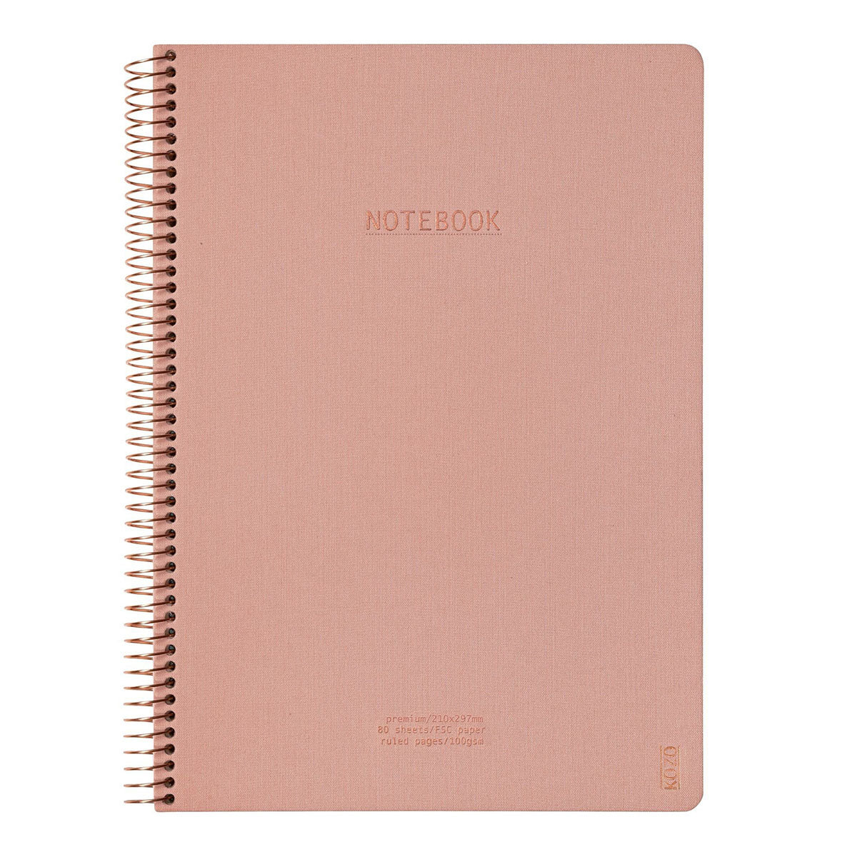 Kozo Premium A4 Notebook Ruled 160 Pages - image 9