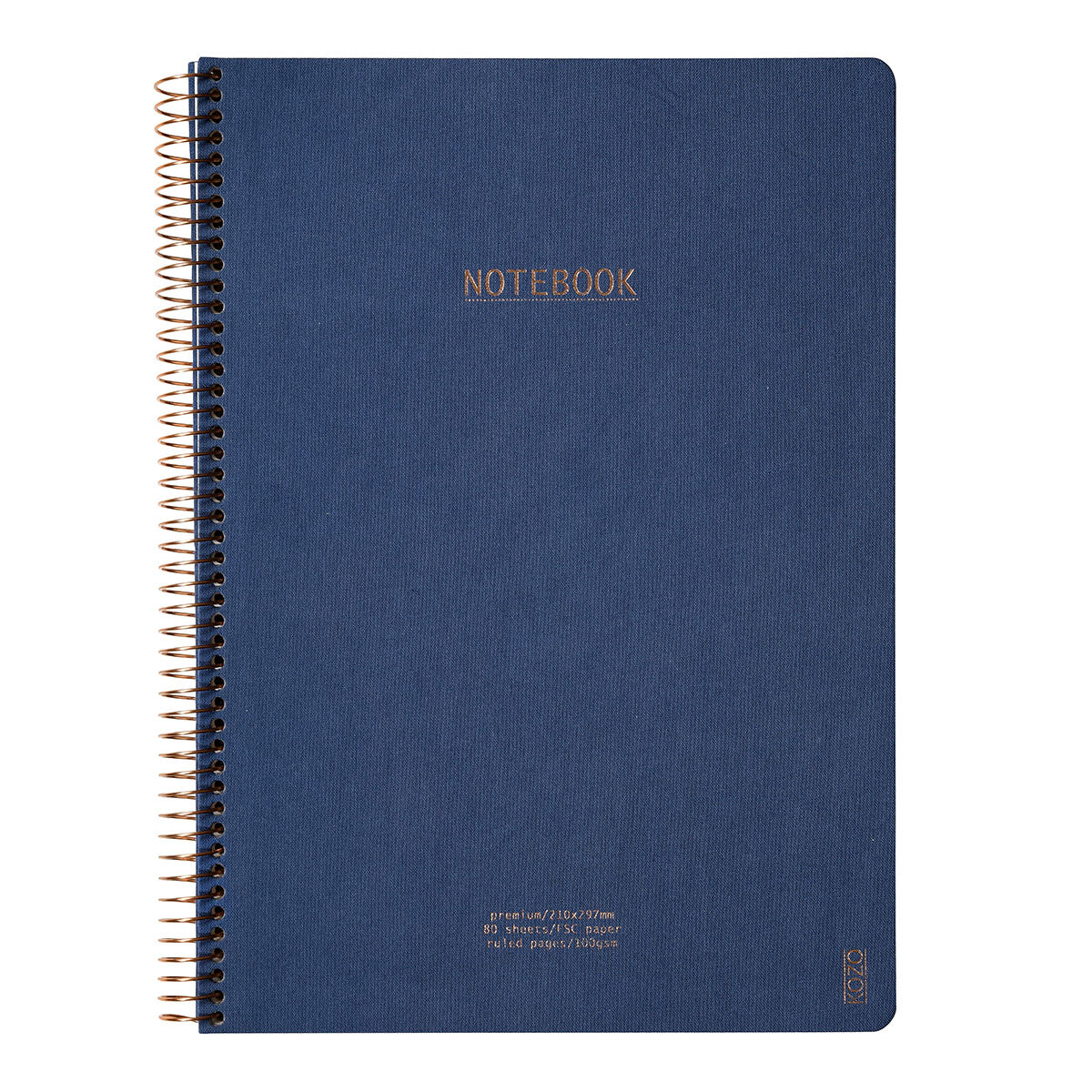 Kozo Premium A4 Notebook Ruled 160 Pages - image 12