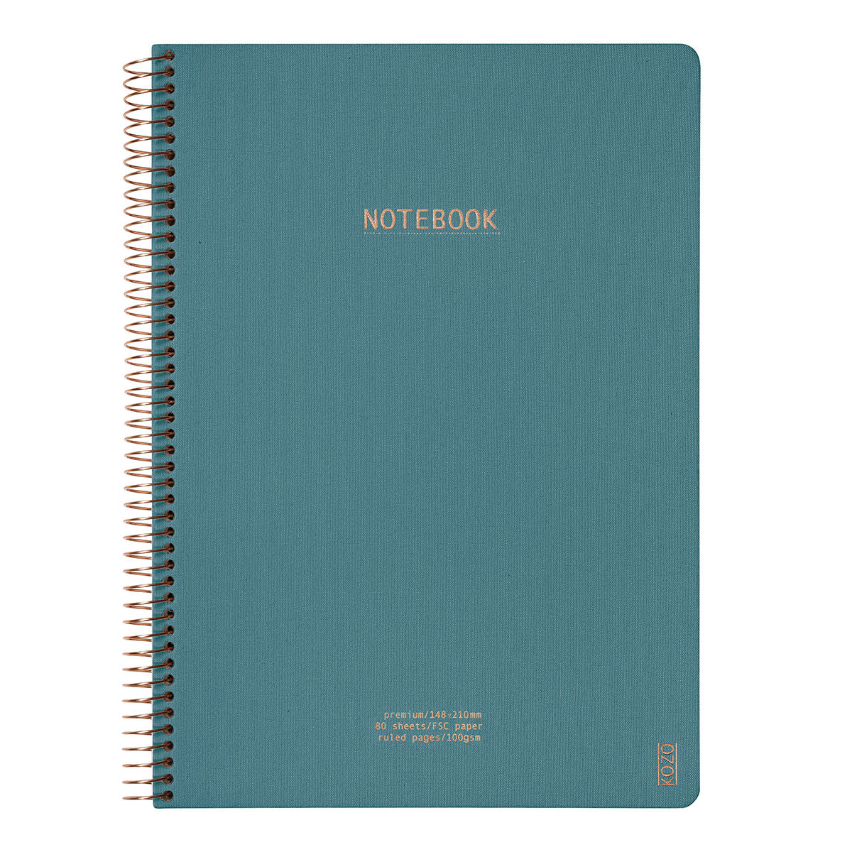 Kozo Premium A4 Notebook Ruled 160 Pages - image 8