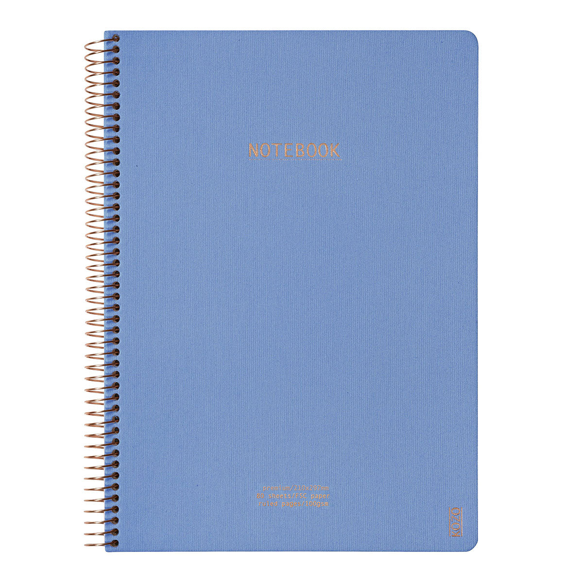 Kozo Premium A4 Notebook Ruled 160 Pages - image 7