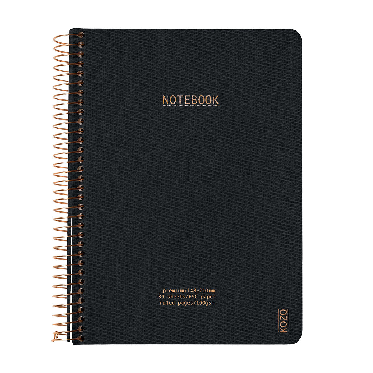 Kozo Premium A5 Notebook Ruled 160 Pages - image 6