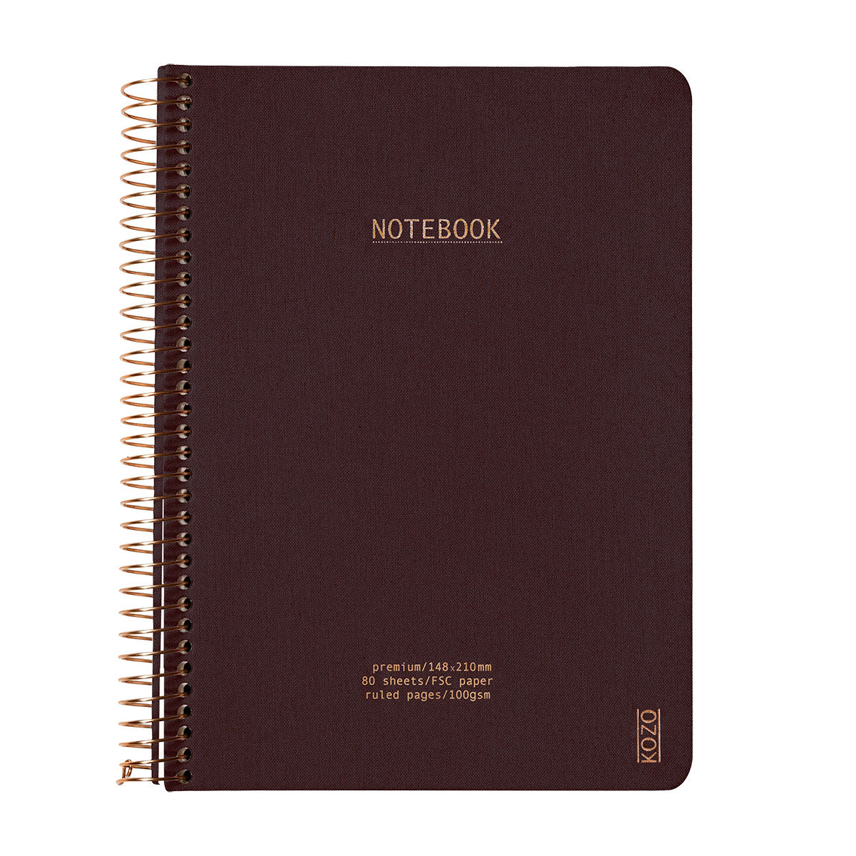 Kozo Premium A5 Notebook Ruled 160 Pages - image 10