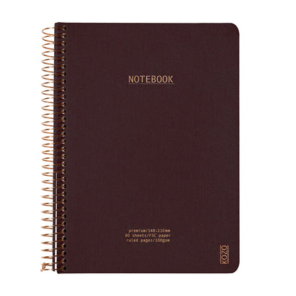Kozo Premium A5 Notebook Ruled 160 Pages - image 10