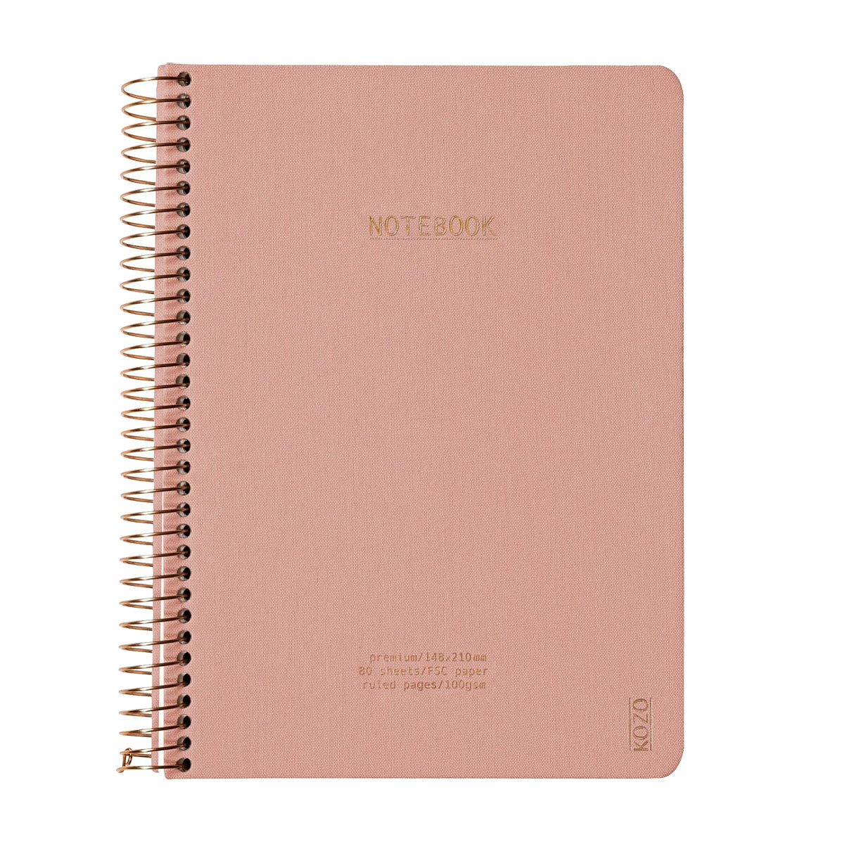 Kozo Premium A5 Notebook Ruled 160 Pages - image 11