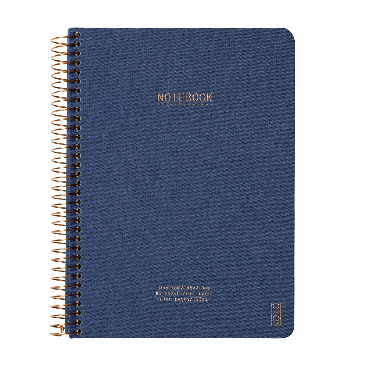 Kozo Premium A5 Notebook Ruled 160 Pages - image 12